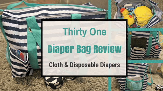 Thirty One Gym Diaper Crossbody Organizing Utility Beach Tote Bag