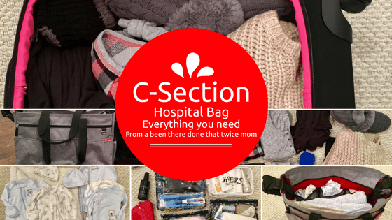 What You Need In Your Hospital Bag for C Section by a Been There Done That